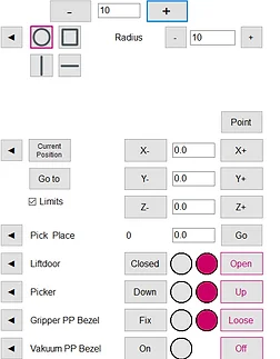 Playground editor for creating jobs