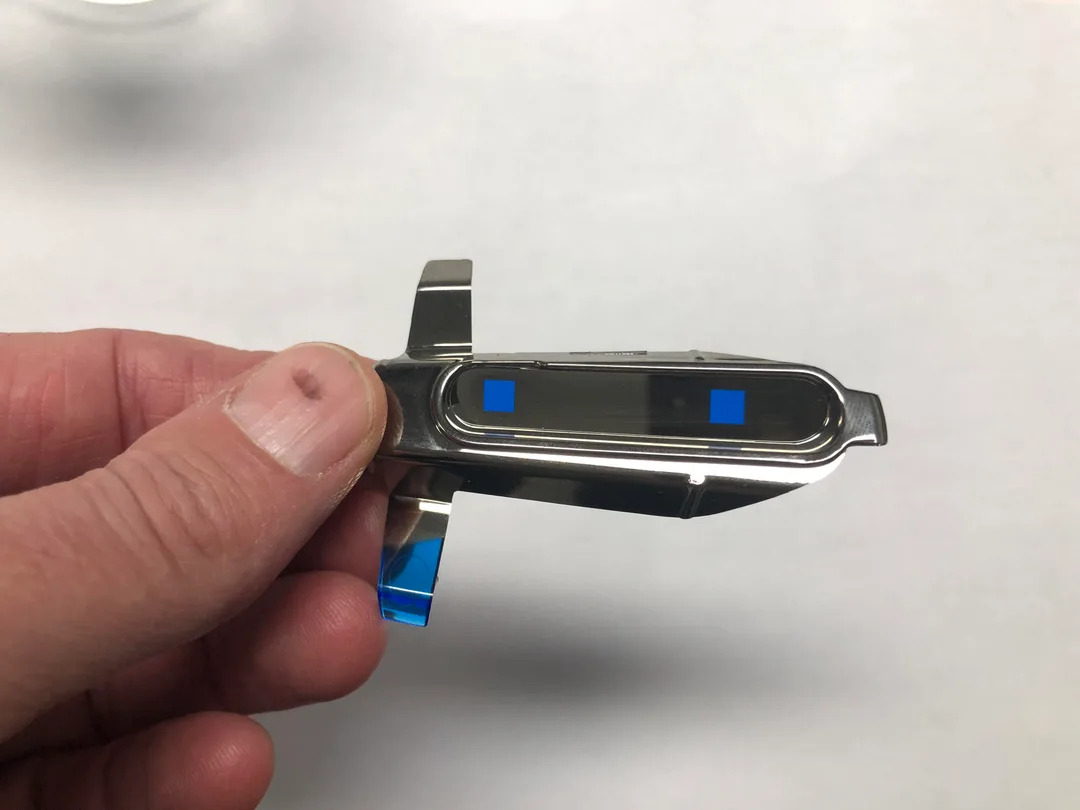 Fiber laser demetallization – application (marking)