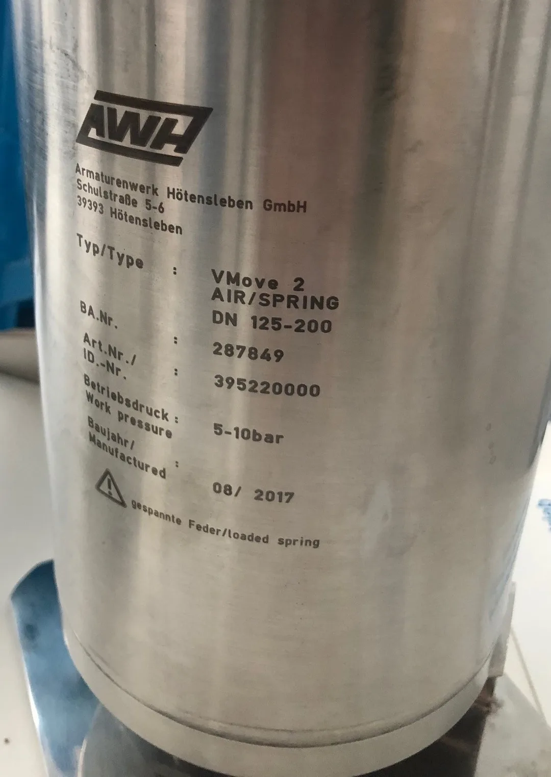 Annealing marking on stainless steel