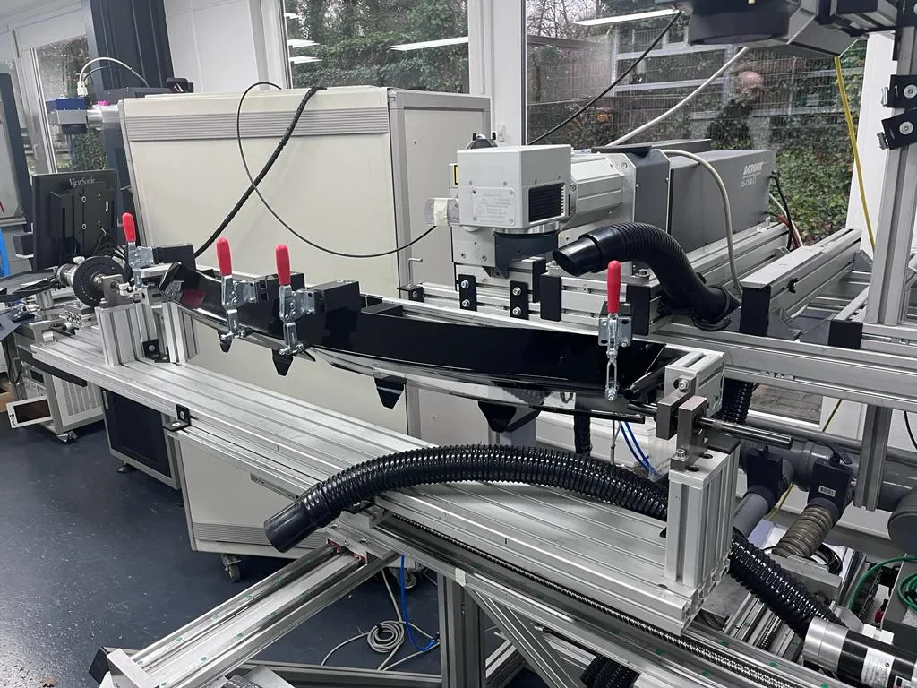 Application – inline CO2 sprue cutting